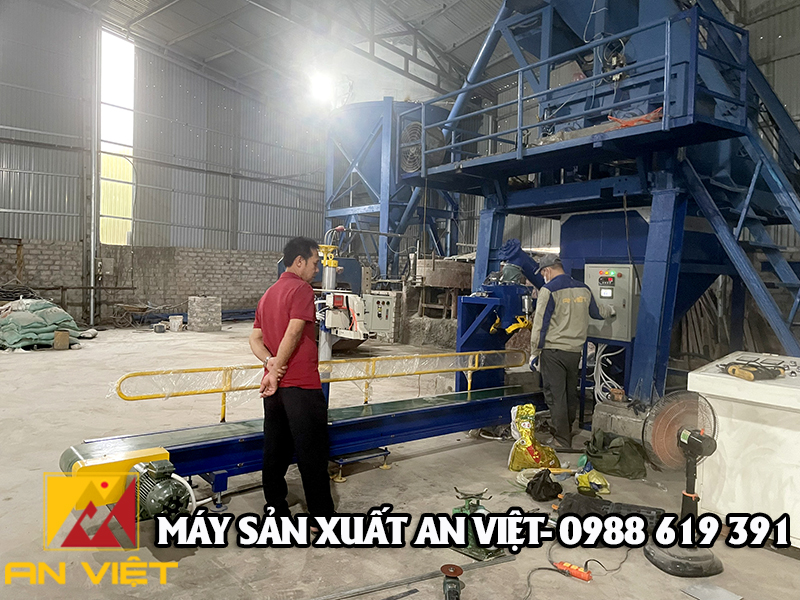 Cân đóng bao keo vữa